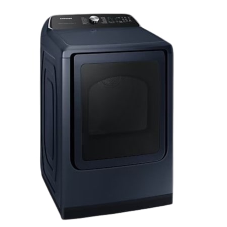 Samsung - 7.4 cu. Ft Electric Dryer in Blue - DVE54CG7155DAC