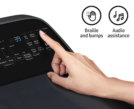 Samsung - 7.4 cu. Ft Electric Dryer in Blue - DVE54CG7155DAC