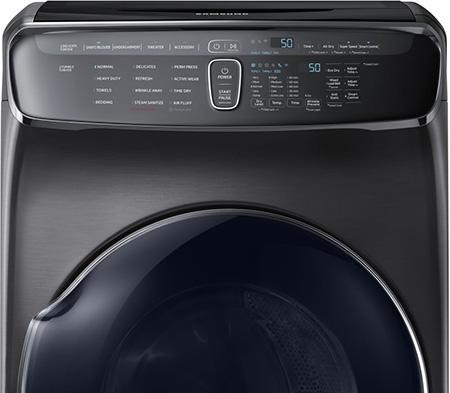 Samsung - 7.5 cu. Ft Electric Dryer in Black Stainless - DVE60M9900V