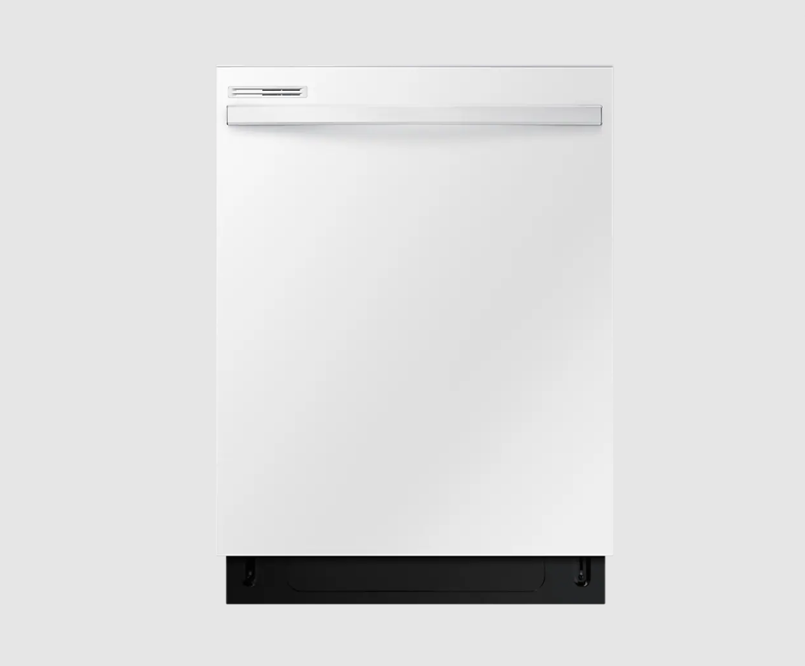 Samsung - 53 dBA Built In Dishwasher in White - DW80CG4021WQAA