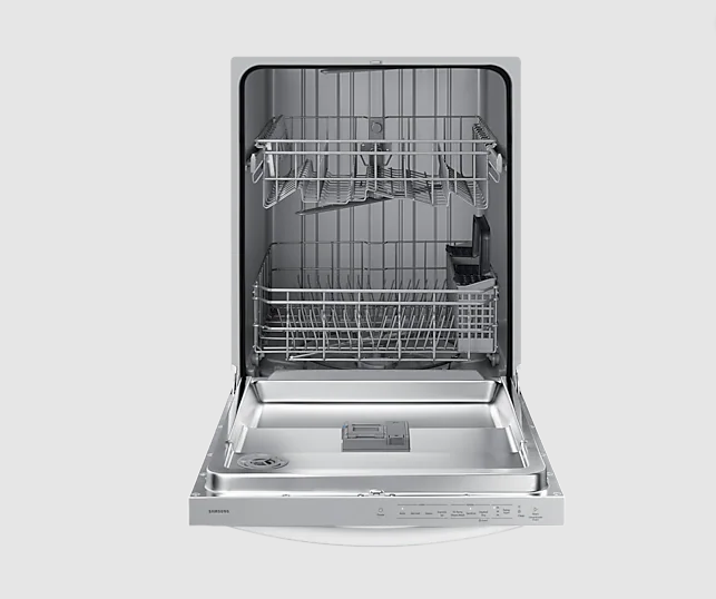 Samsung - 53 dBA Built In Dishwasher in White - DW80CG4021WQAA