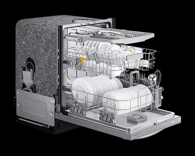 Samsung - 46 dBA Built In Dishwasher in Stainless - DW80CG5451SRAA