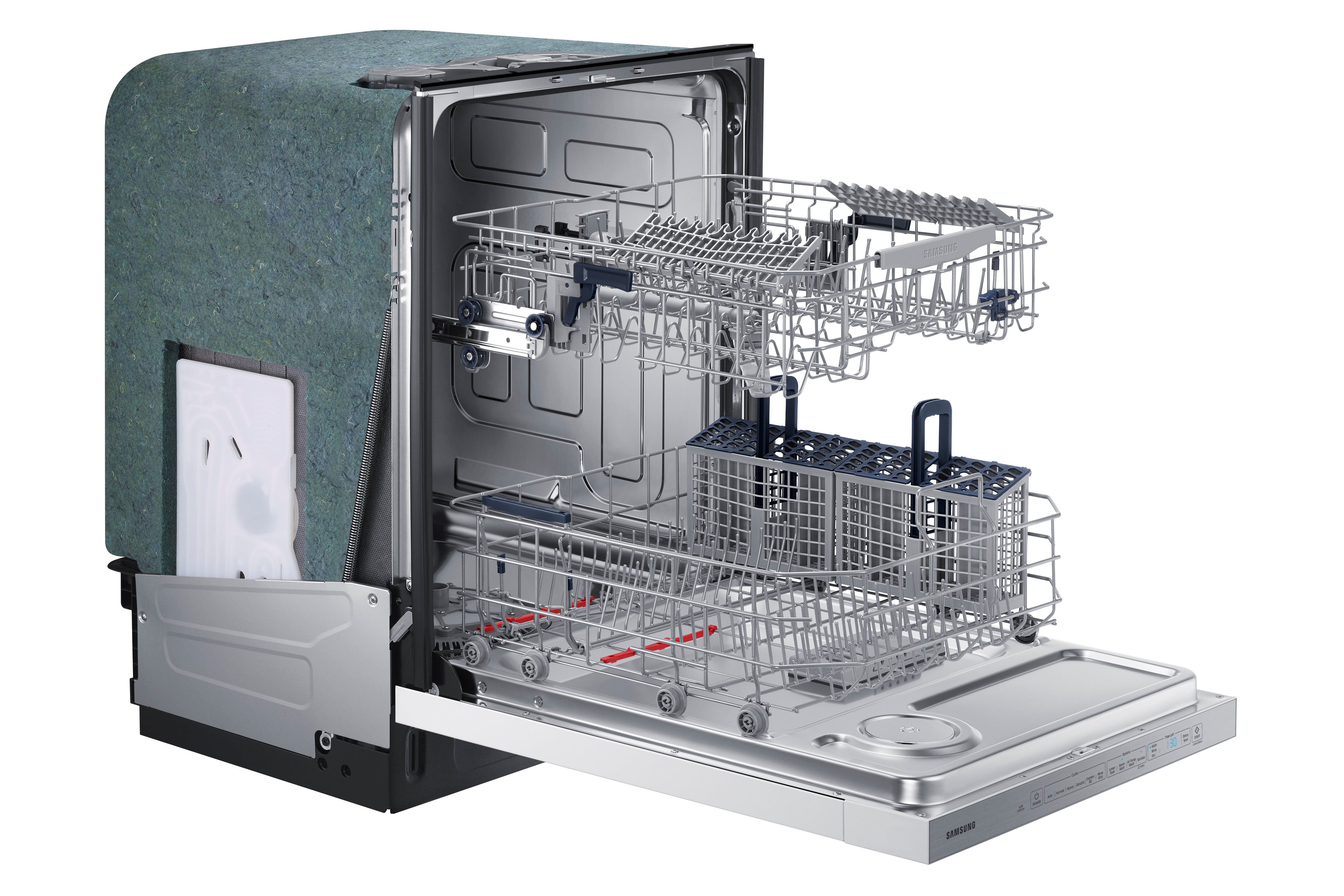 Samsung - 48 dBA Built In Dishwasher in White - DW80K5050UW