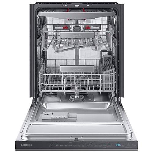 Samsung - 39 dBA Built In Dishwasher in Black Stainless - DW80R9950UG