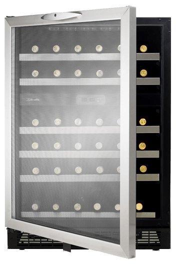 Silhouette - 23.8125 Inch 5.1 cu. ft Built In / Integrated Refrigerator in Stainless - DWC518BLS