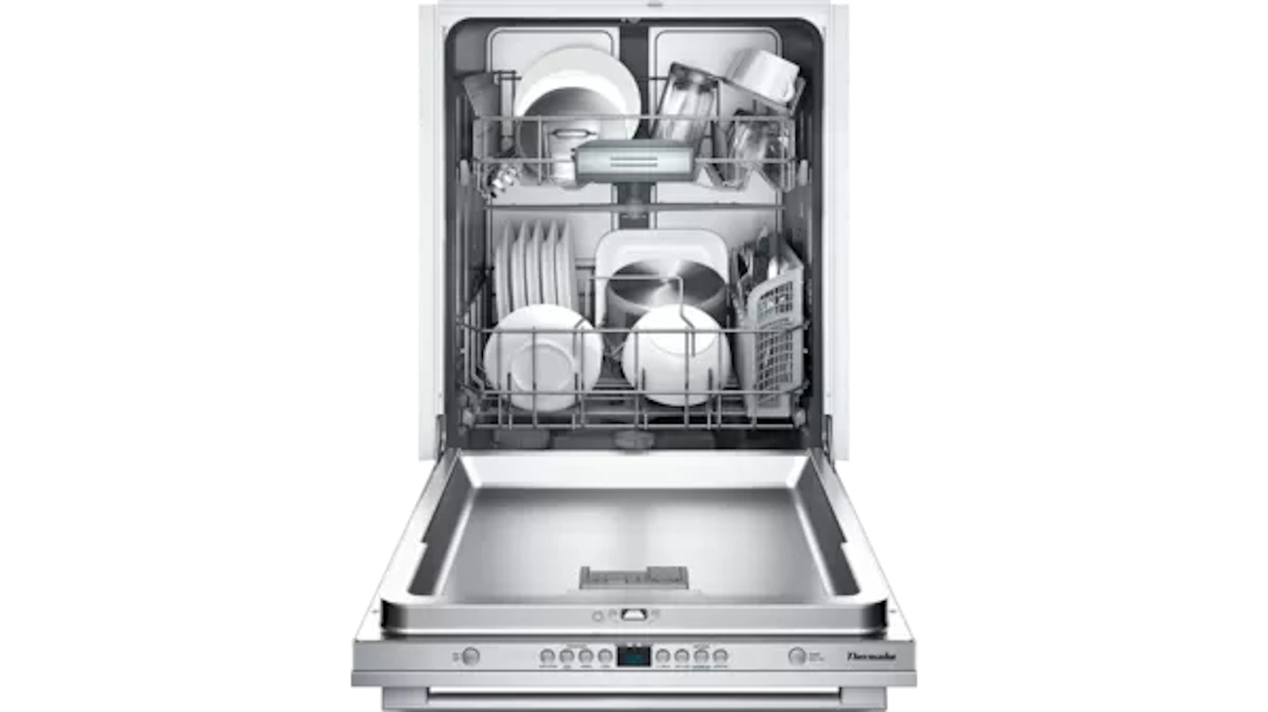 Thermador - 48 dBA Built In Dishwasher in Stainless - DWHD440MFM