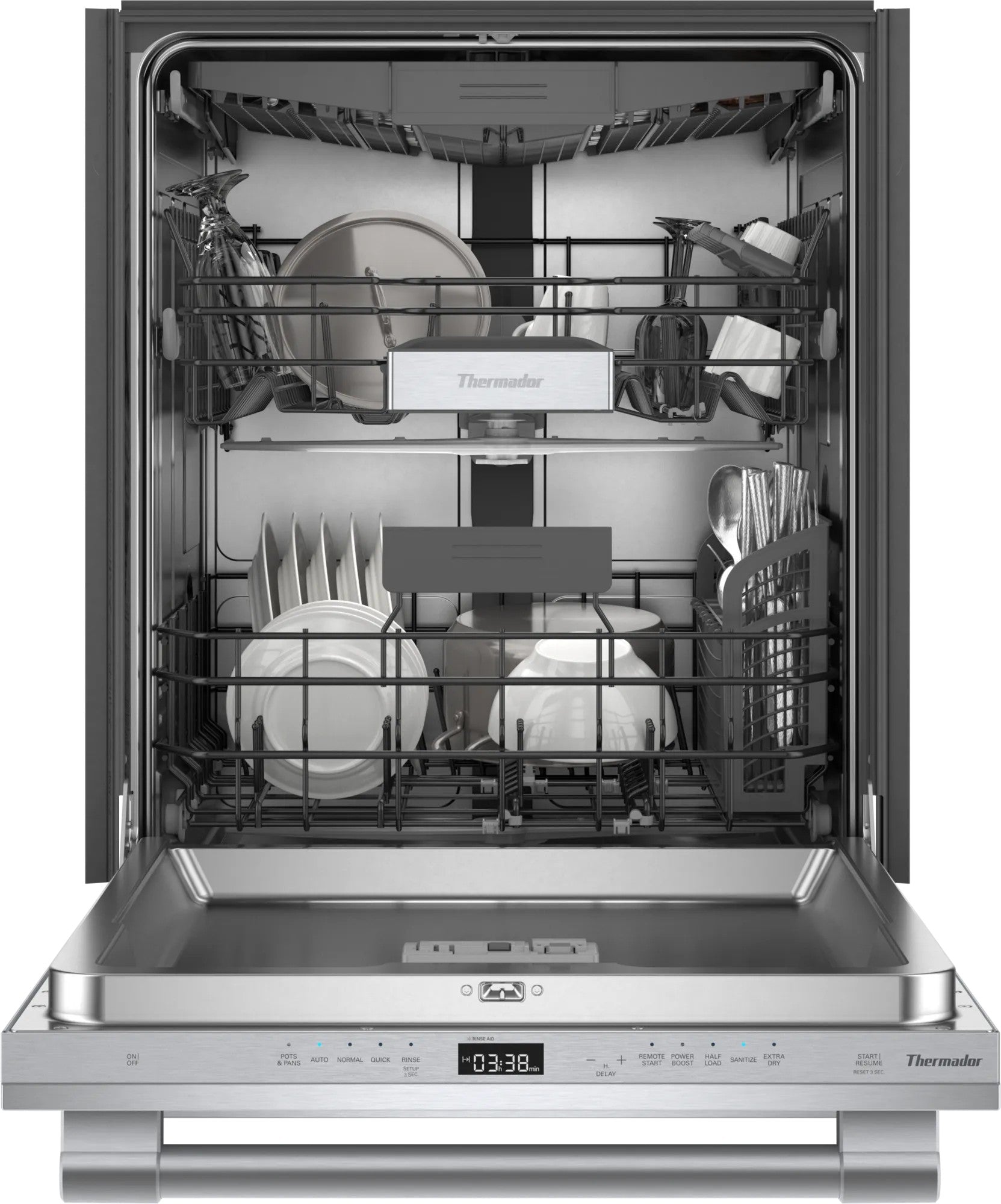 Thermador - 48 dBA Built In Dishwasher in Stainless - DWHD560CFP
