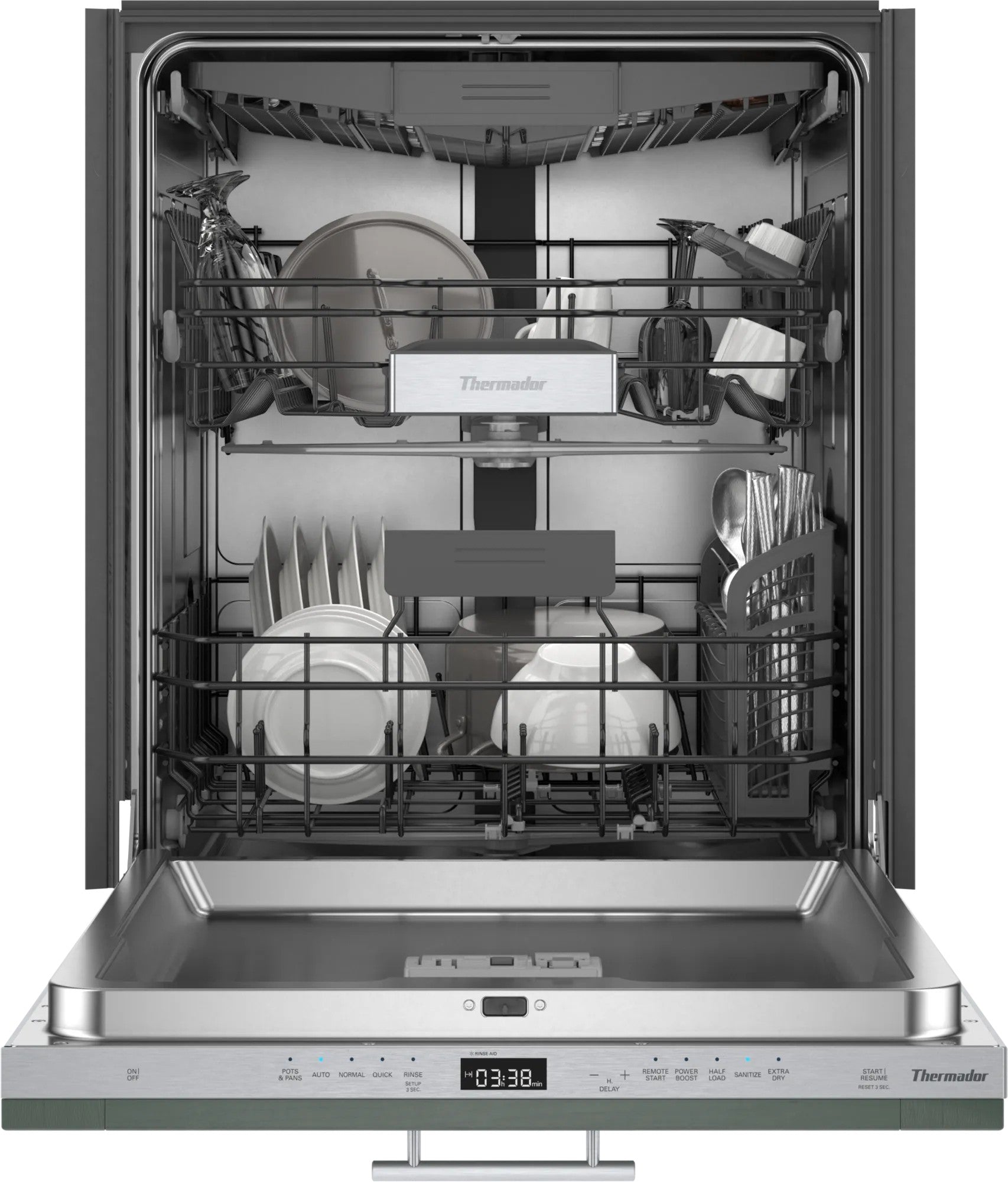 Thermador - 48 dBA Built In Dishwasher in Panel Ready - DWHD560CPR