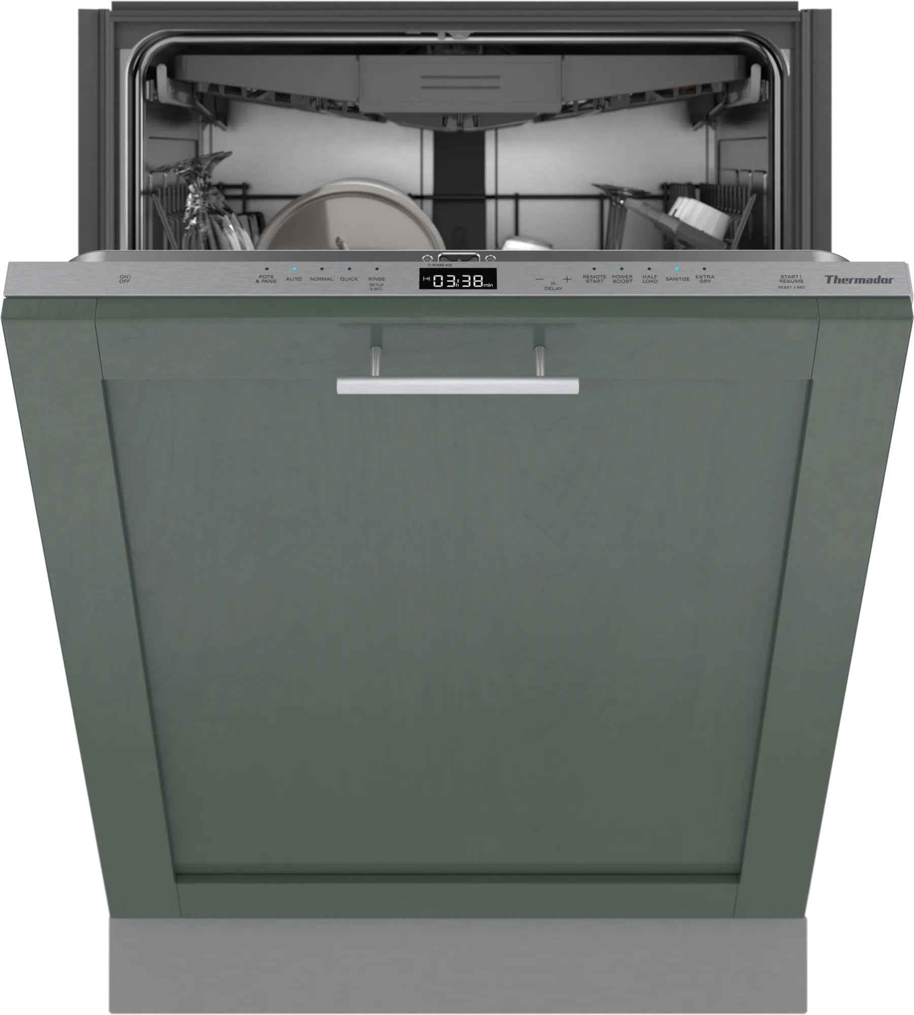 Thermador - 48 dBA Built In Dishwasher in Panel Ready - DWHD560CPR