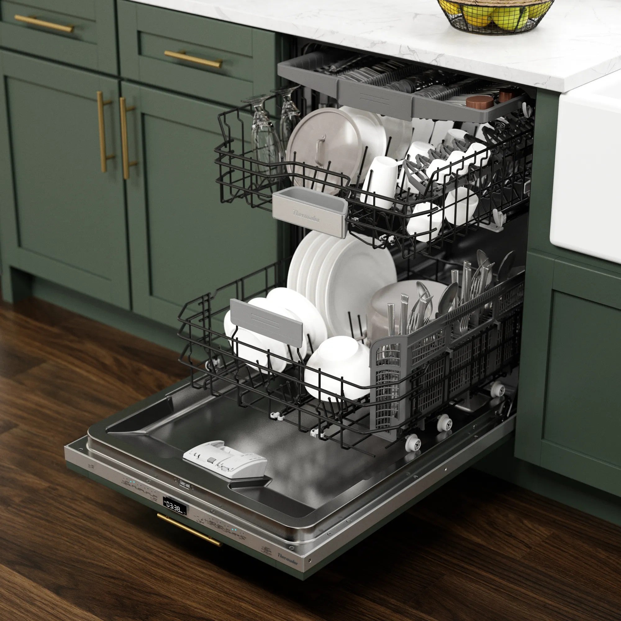 Thermador - 48 dBA Built In Dishwasher in Panel Ready - DWHD560CPR