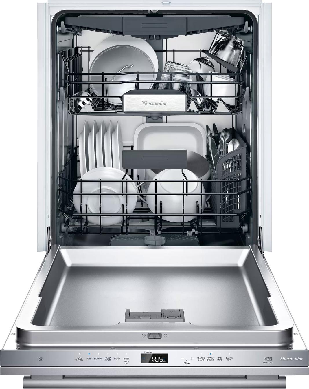Thermador - 48 dBA Built In Dishwasher in Stainless - DWHD650WFM