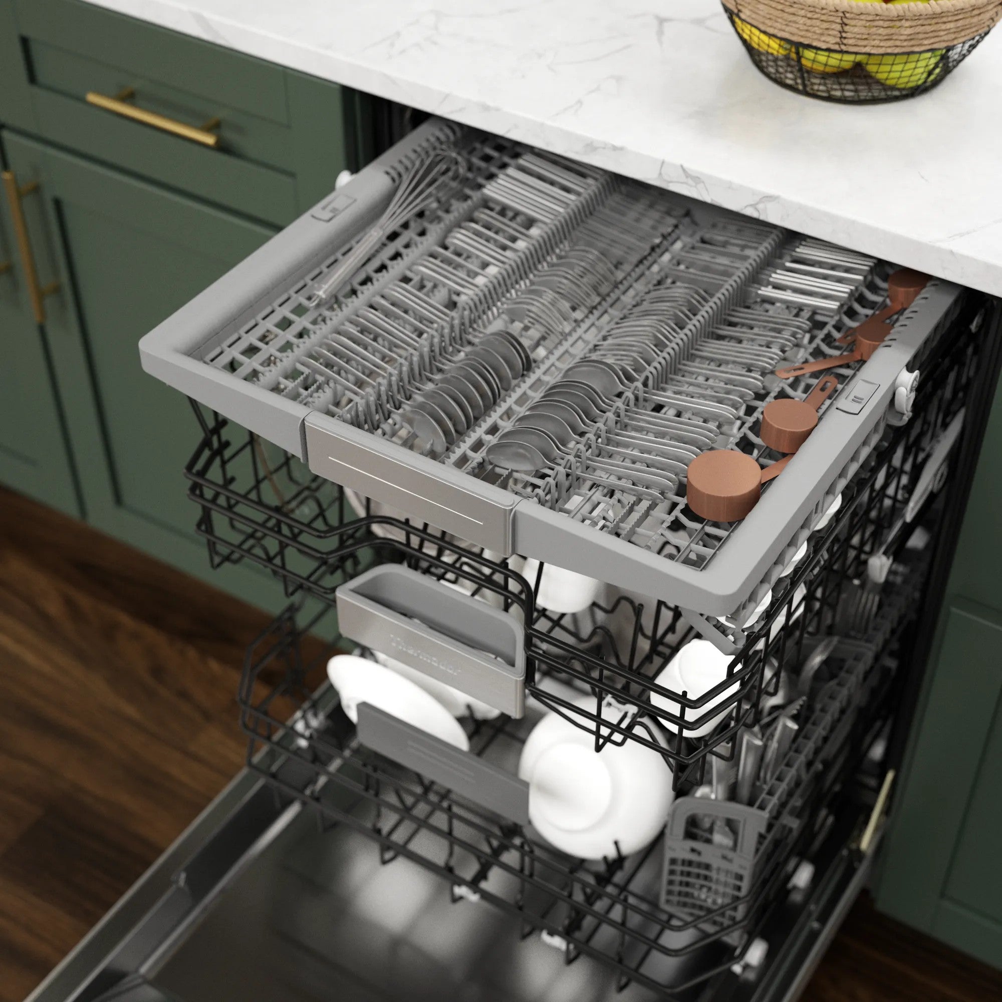 Thermador - 44 dBA Built In Dishwasher in Stainless - DWHD760CFP