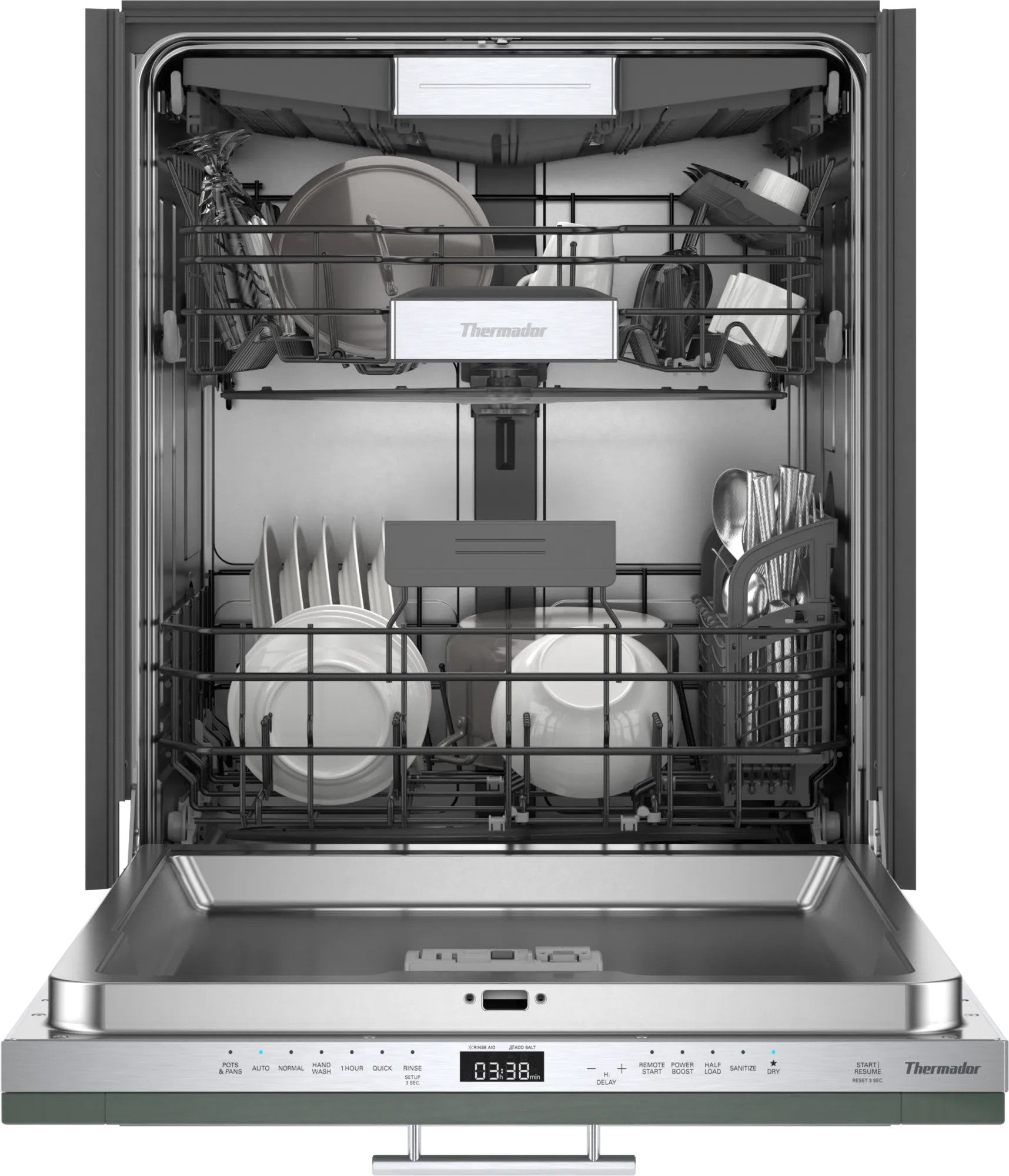 Thermador - 44 dBA Built In Dishwasher in Panel Ready - DWHD760CPR