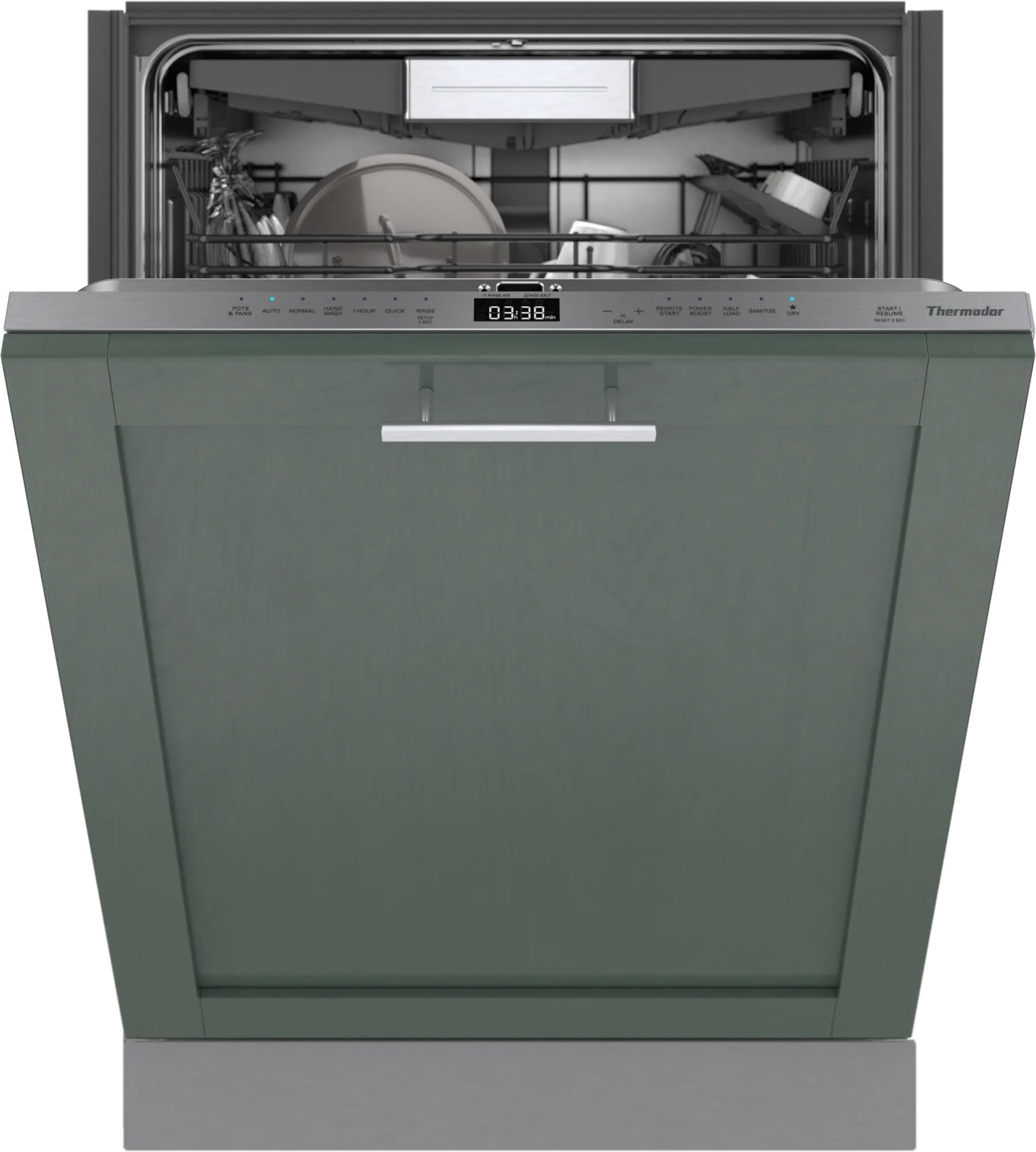 Thermador - 44 dBA Built In Dishwasher in Panel Ready - DWHD760CPR
