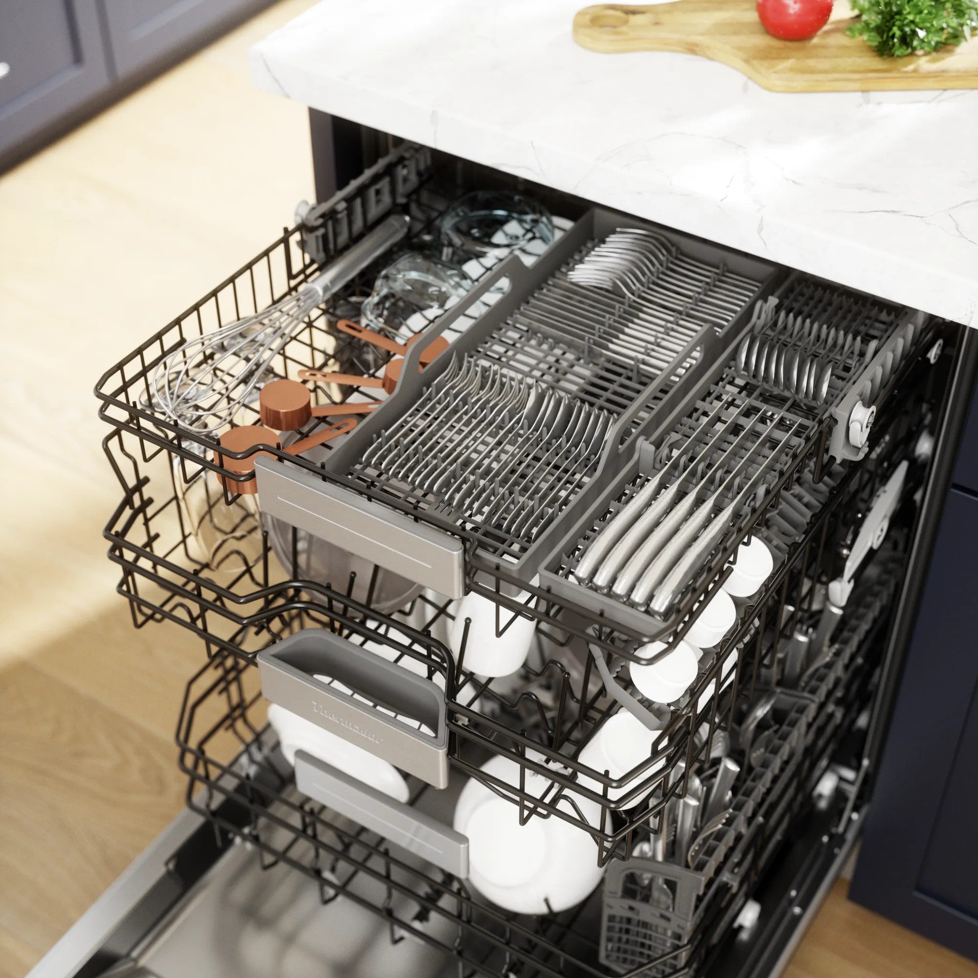 Thermador - 42 dBA Built In Dishwasher in Panel Ready - DWHD770CPR