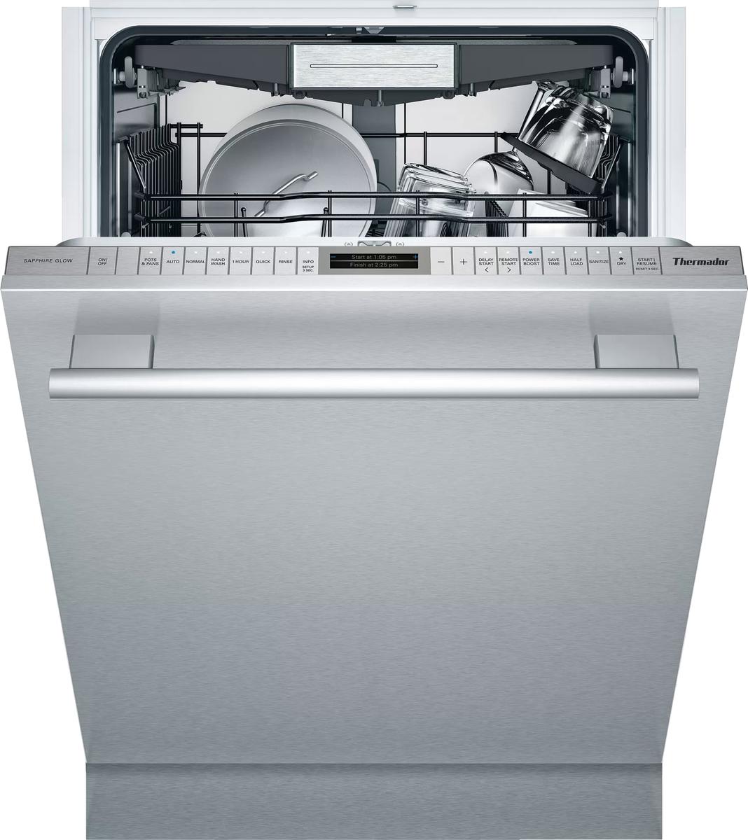 Thermador - 42 dBA Built In Dishwasher in Stainless - DWHD770WFM