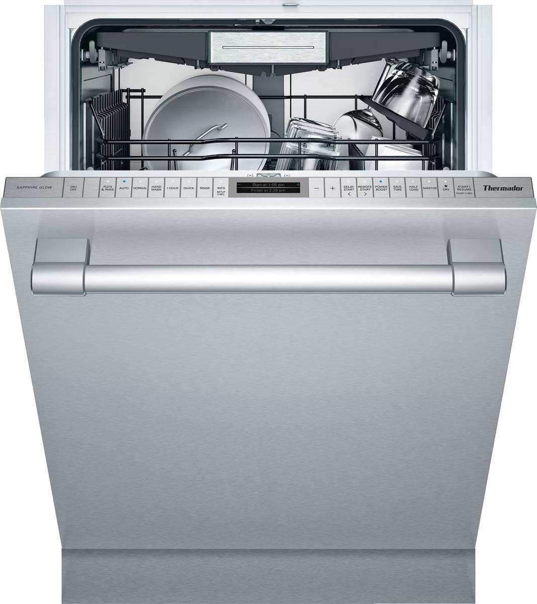 Thermador - 42 dBA Built In Dishwasher in Stainless - DWHD770WFP