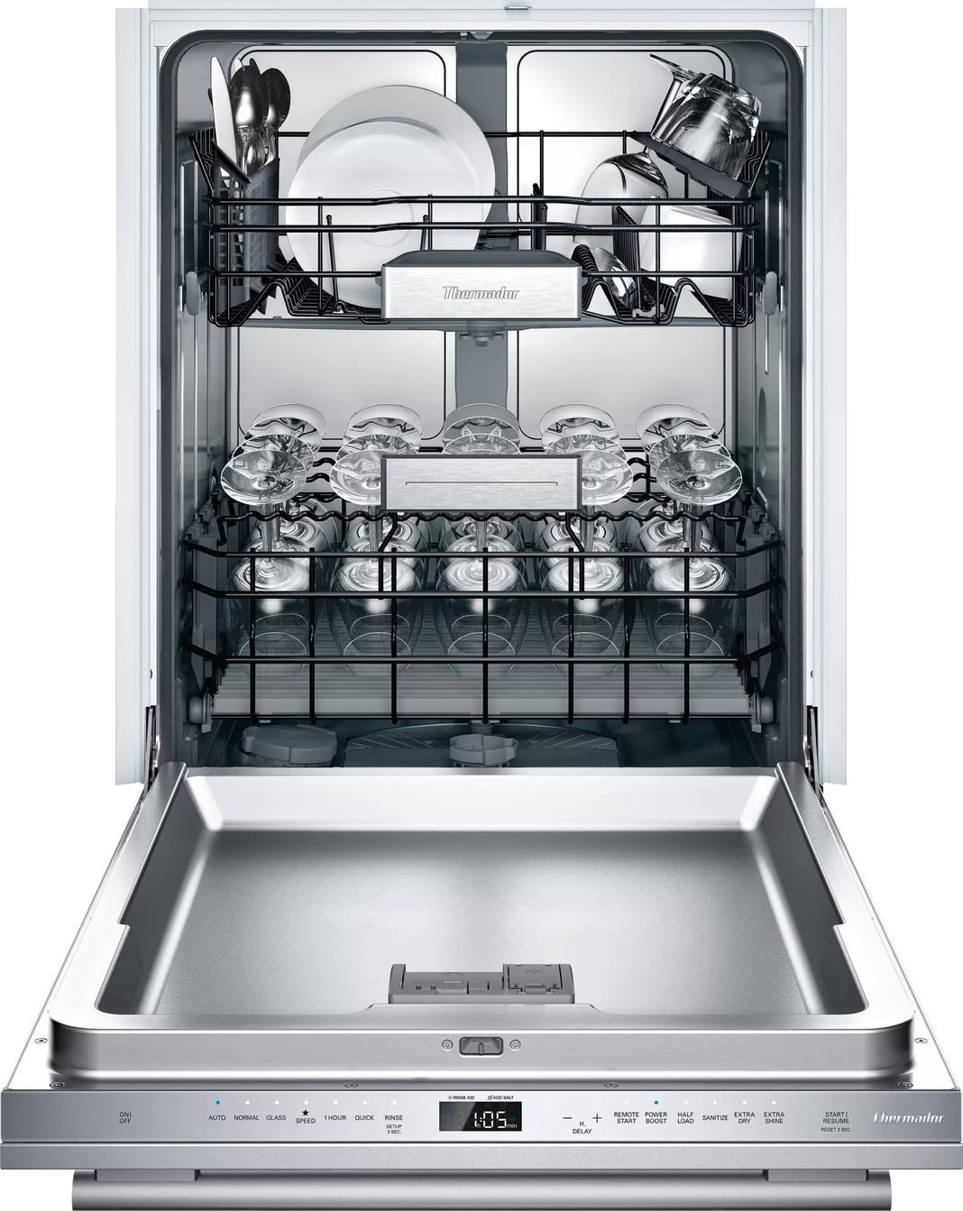 Thermador - 44 dBA Built In Dishwasher in Stainless - DWHD771WFM