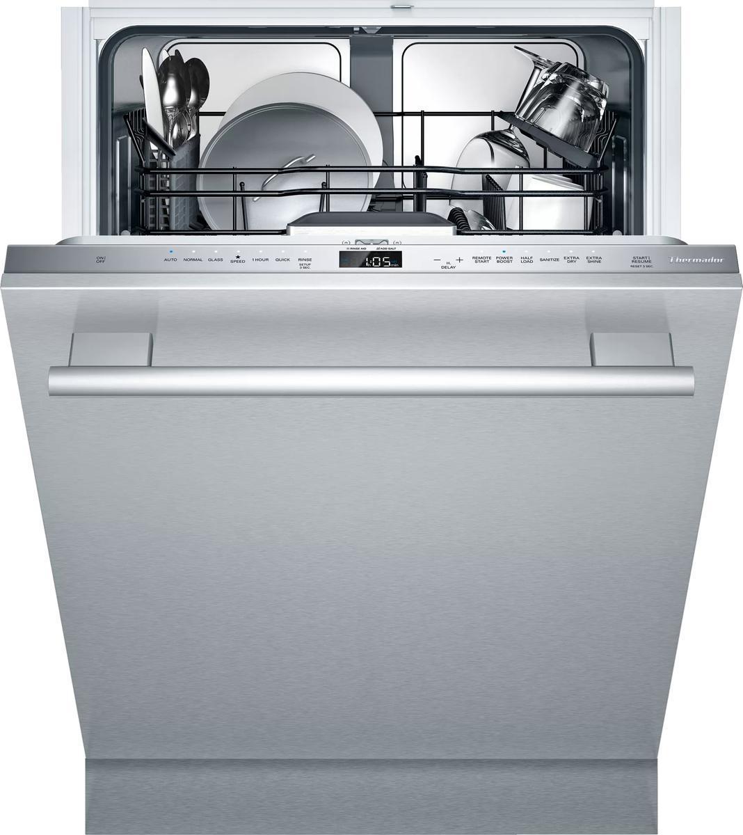 Thermador - 44 dBA Built In Dishwasher in Stainless - DWHD771WFM