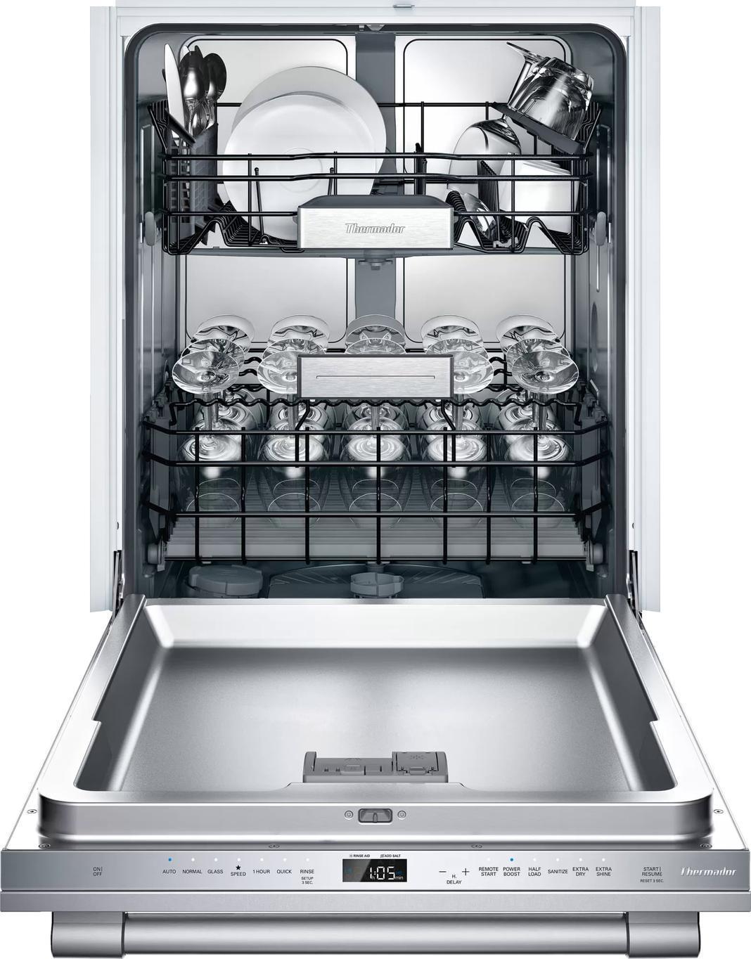 Thermador - 44 dBA Built In Dishwasher in Stainless - DWHD771WFP