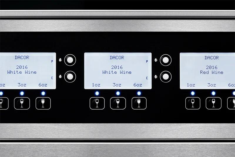 Dacor - 25.6 Inch 4 Bottles Wine Station in Stainless - DYWS4