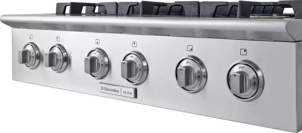 Electrolux Icon - 35.875 inch wide Gas Rangetop in Stainless - E36GC76PRS