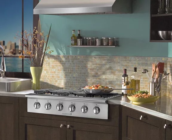 Electrolux Icon - 35.875 inch wide Gas Rangetop in Stainless - E36GC76PRS