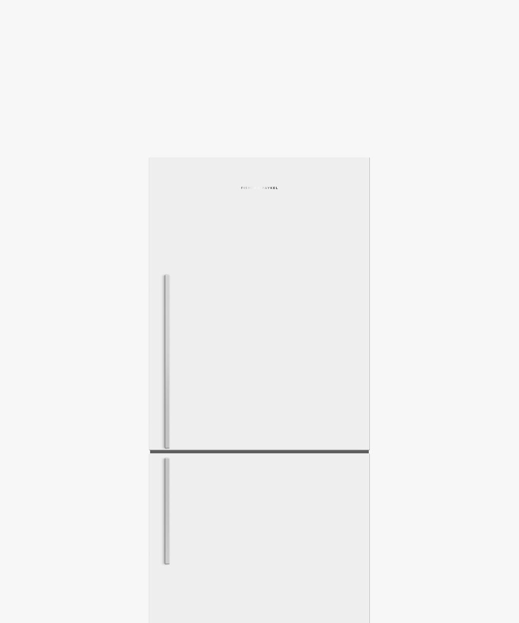Fisher Paykel - 31.125 Inch 17.5 cu. ft Bottom Mount Refrigerator in White - E522BRWFD5 N