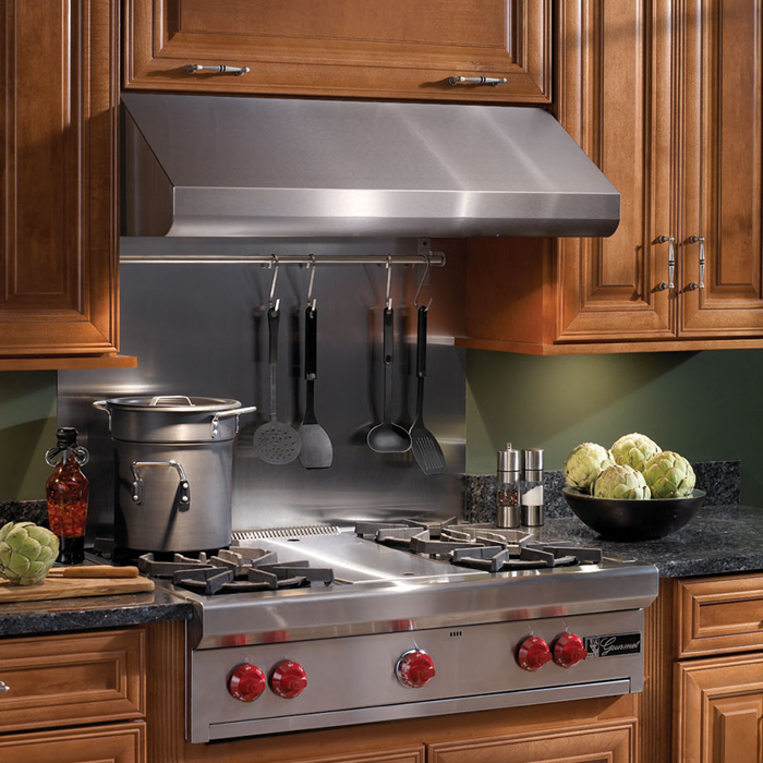 Broan - 36 Inch 600 CFM Under Cabinet Range Vent in Stainless - E6436SSLC