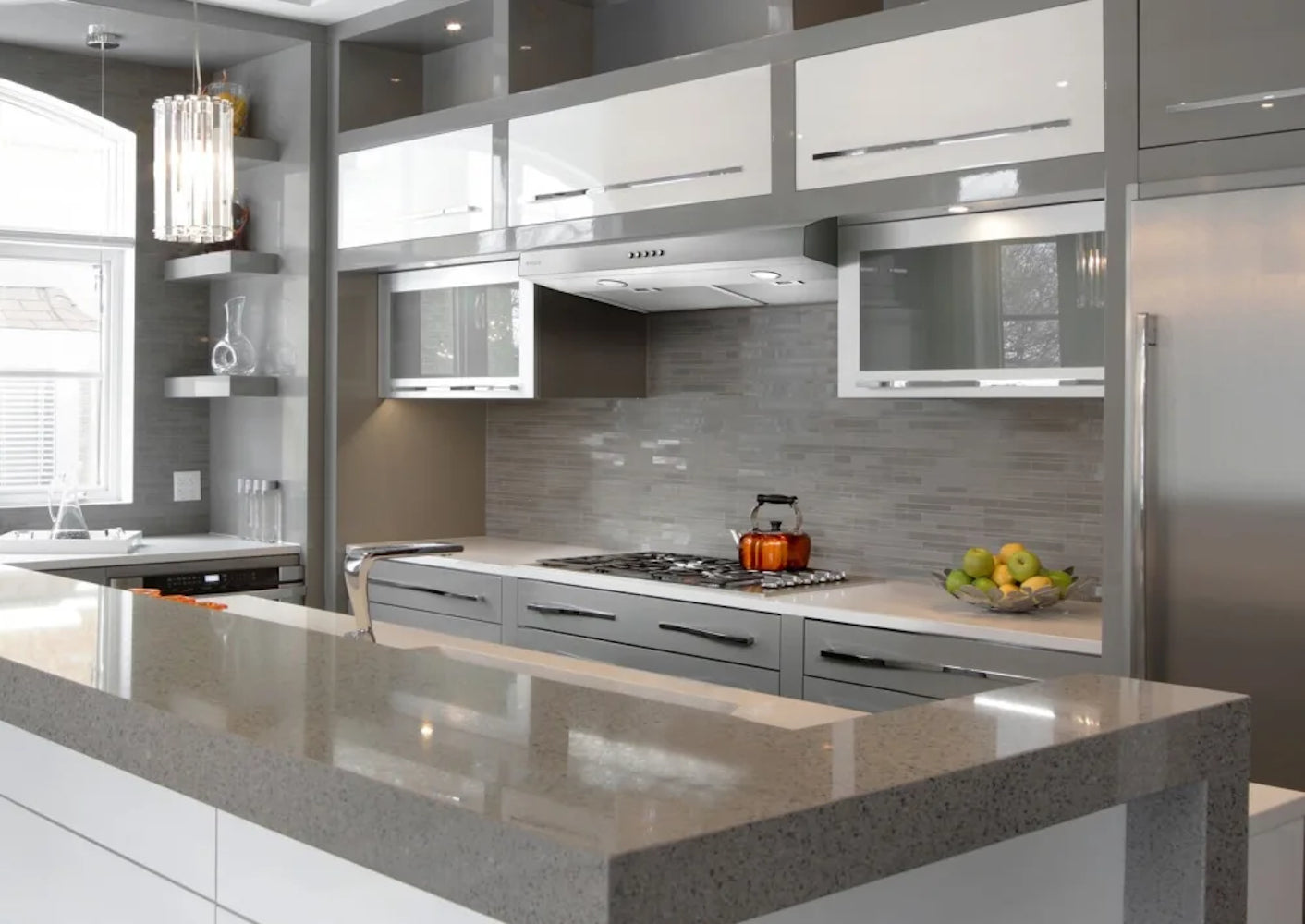 Elica - 36 Inch 300 CFM Under Cabinet Range Vent in Stainless - EAL336S1