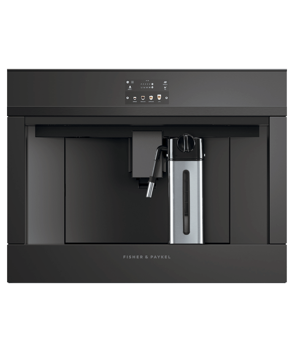 Fisher Paykel - Built-In Coffee Maker in Black - EB24DSXBB1