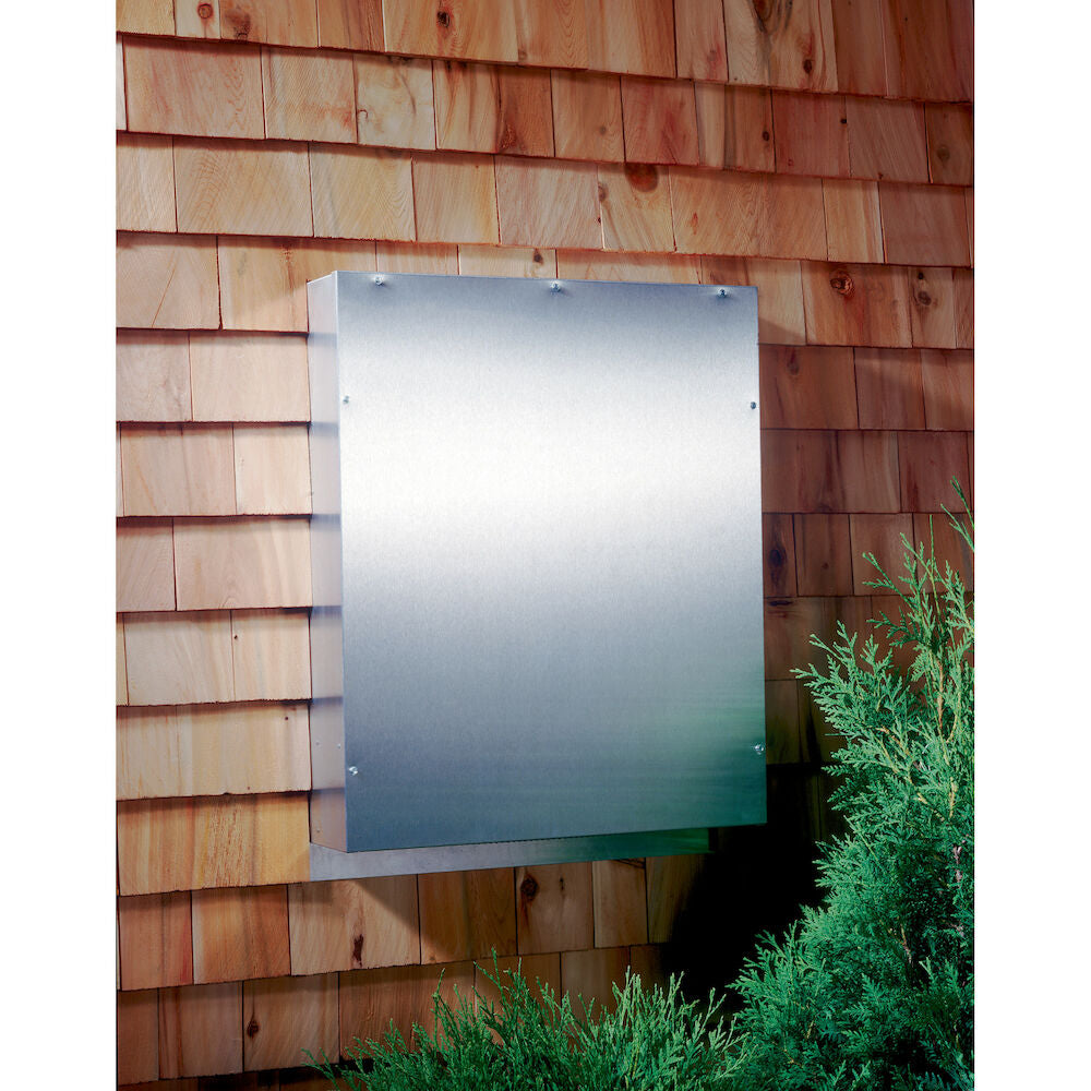 Best - 24.75 Inch 900 CFM Blower & Insert Vent in Silver - EB9