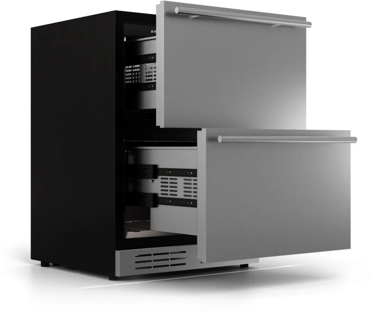 ELICA - 23.4 Inch 4.7 cu. ft Built In / Integrated Undercounter Refrigerator in Stainless - EBD51SS1