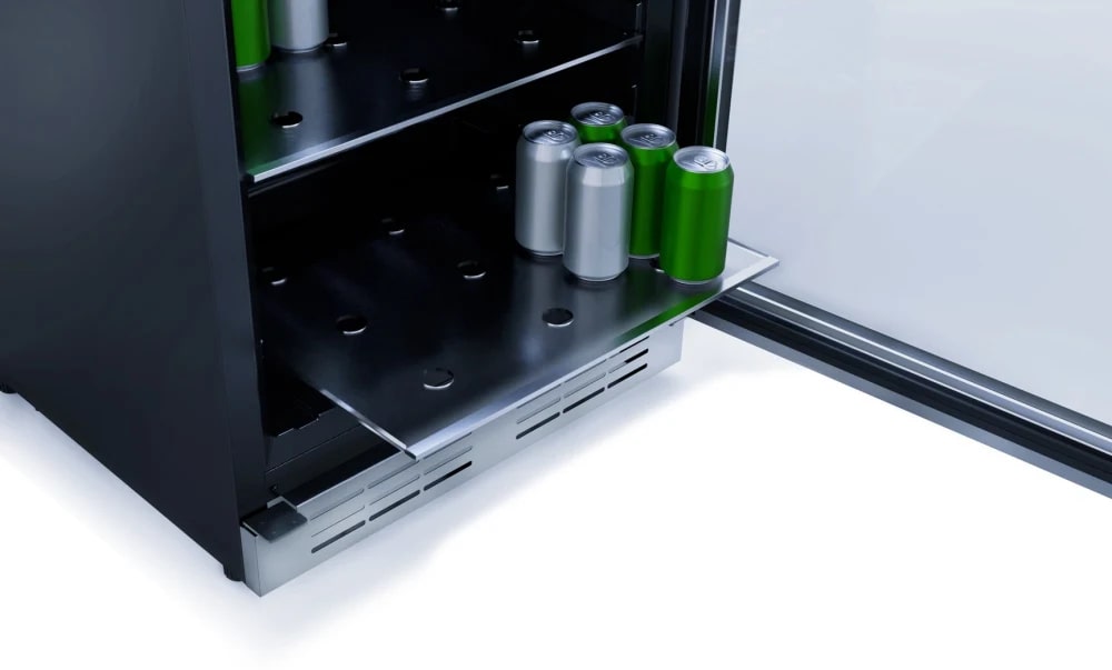 Elica - 23.4 Inch 4.8 cu. ft Beverage Centre Refrigerator in Stainless - EBS51SS1