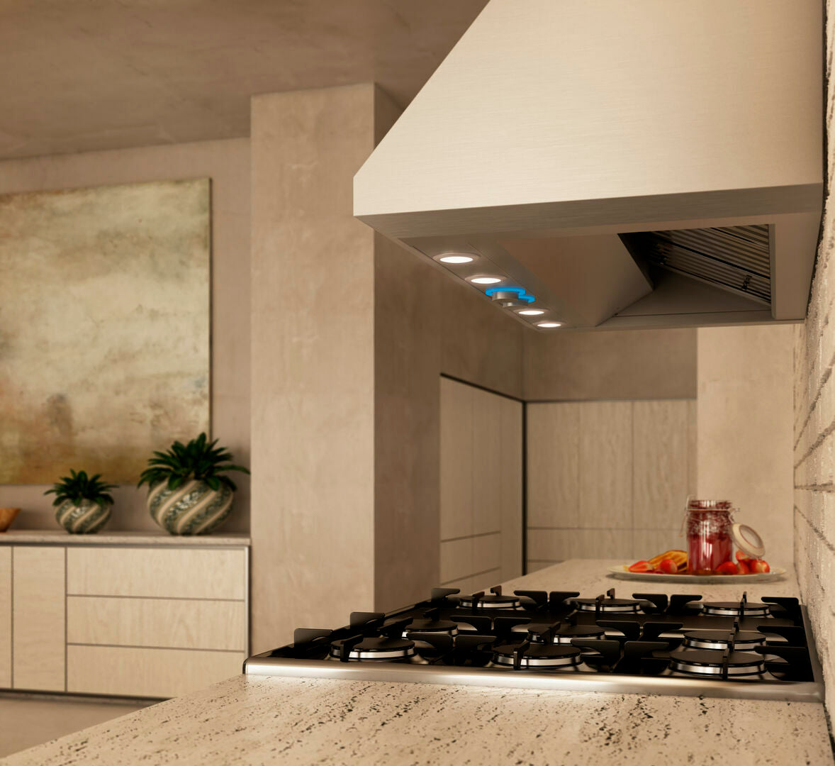 Elica - 36 Inch 600 CFM Wall Mount and Chimney Range Vent in Stainless - ECL636SS