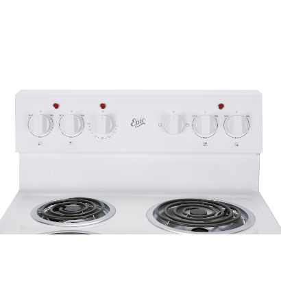 Epic - 2.7 cu. ft Electric Range in White - EER239W-1