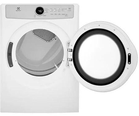 Electrolux - 8 cu. Ft Electric Dryer in White - EFDC317TIW