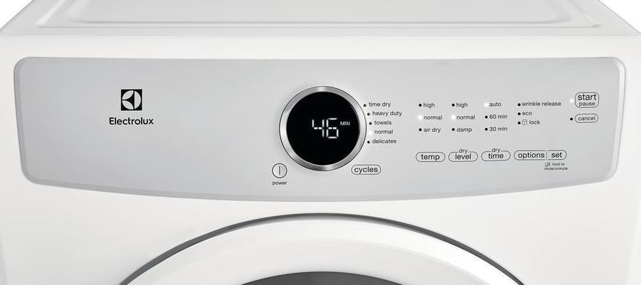 Electrolux - 8 cu. Ft Gas Dryer in White - EFDG317TIW