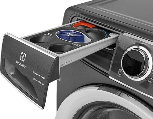Electrolux - 5.1 cu. Ft Front Load Washer in Titanium - EFLS627UTT