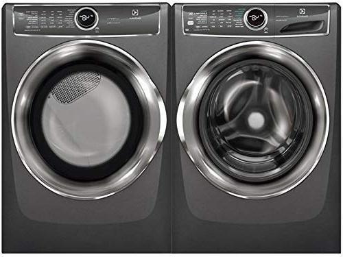 Electrolux - 5.1 cu. Ft Front Load Washer in Titanium - EFLS627UTT
