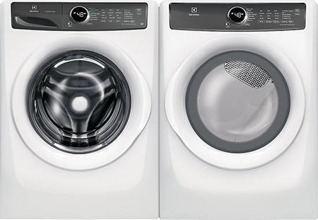 Electrolux - 8 cu. Ft Electric Dryer in White - EFMC427UIW