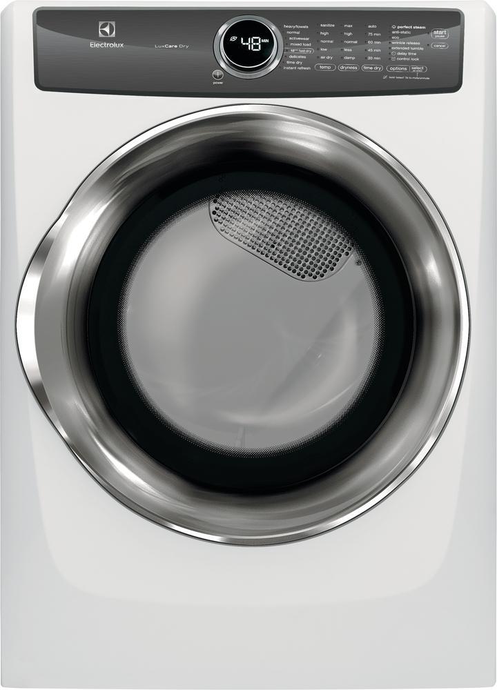 Electrolux - 8 cu. Ft Electric Dryer in White - EFMC627UIW