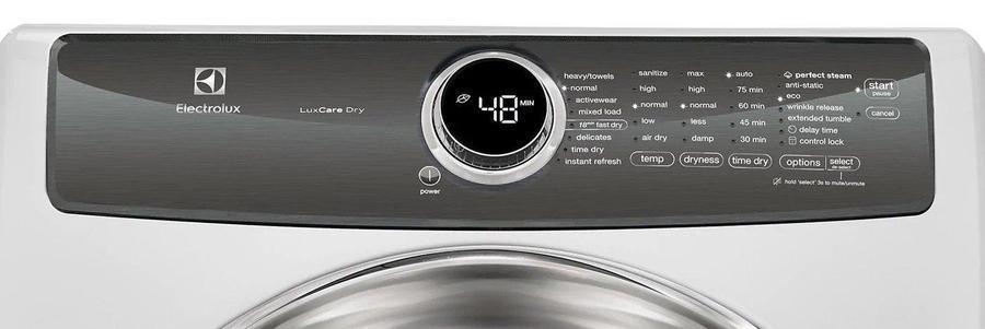 Electrolux - 8 cu. Ft Electric Dryer in White - EFMC527UIW
