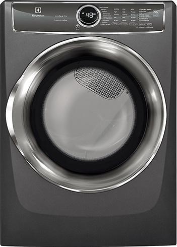 Electrolux - 8 cu. Ft Electric Dryer in Titanium - EFMC627UTT