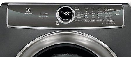 Electrolux - 8 cu. Ft Electric Dryer in Titanium - EFMC627UTT