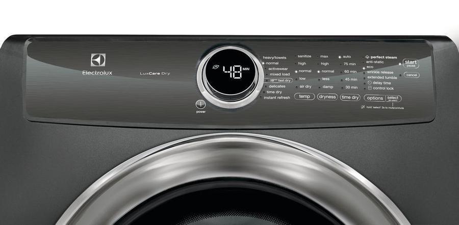 Electrolux - 8 cu. Ft Gas Dryer in Grey - EFMG527UTT