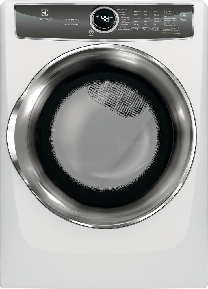 Electrolux - 8 cu. Ft Gas Dryer in White - EFMG627UIW