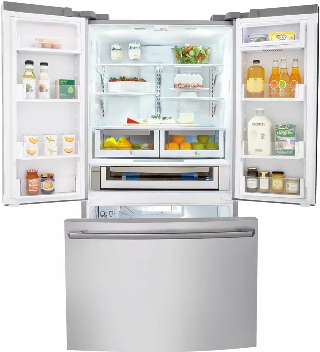 Electrolux - 36 Inch 22.6 cu. ft French Door Refrigerator in Stainless - EI23BC30KS