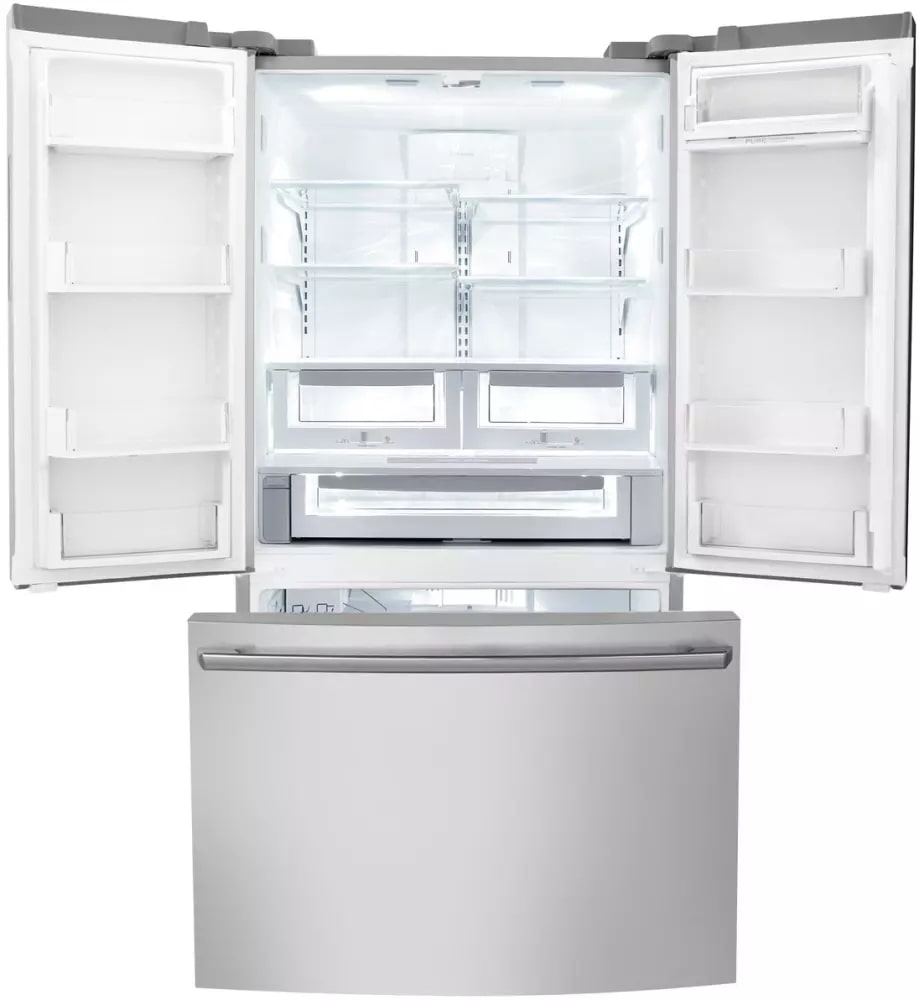 Electrolux - 36 Inch 22.6 cu. ft French Door Refrigerator in Stainless - EI23BC30KS