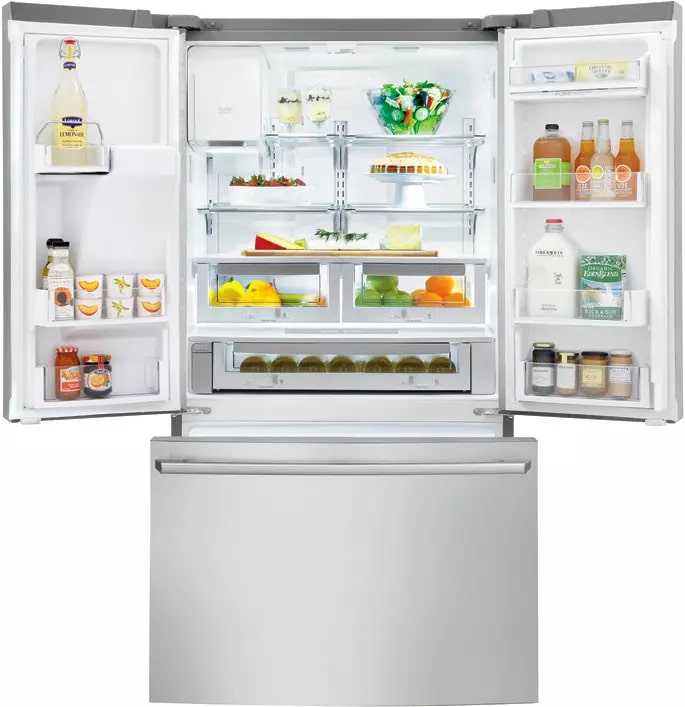 Electrolux - 36 Inch 22.6 cu. ft French Door Refrigerator in Stainless - EI23BC65KS